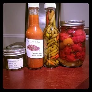 Pepper Jelly, Hot Sauces, and Pepper Sauce
